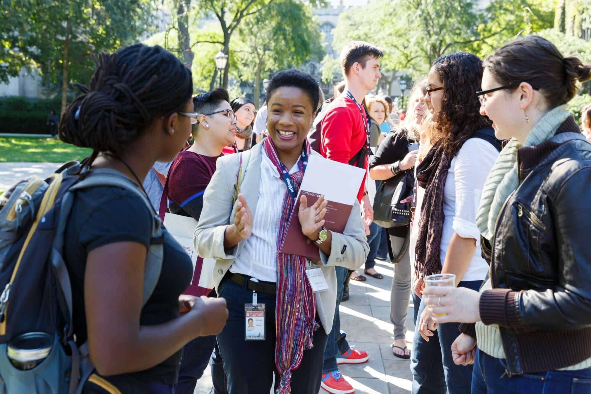 Students Talking