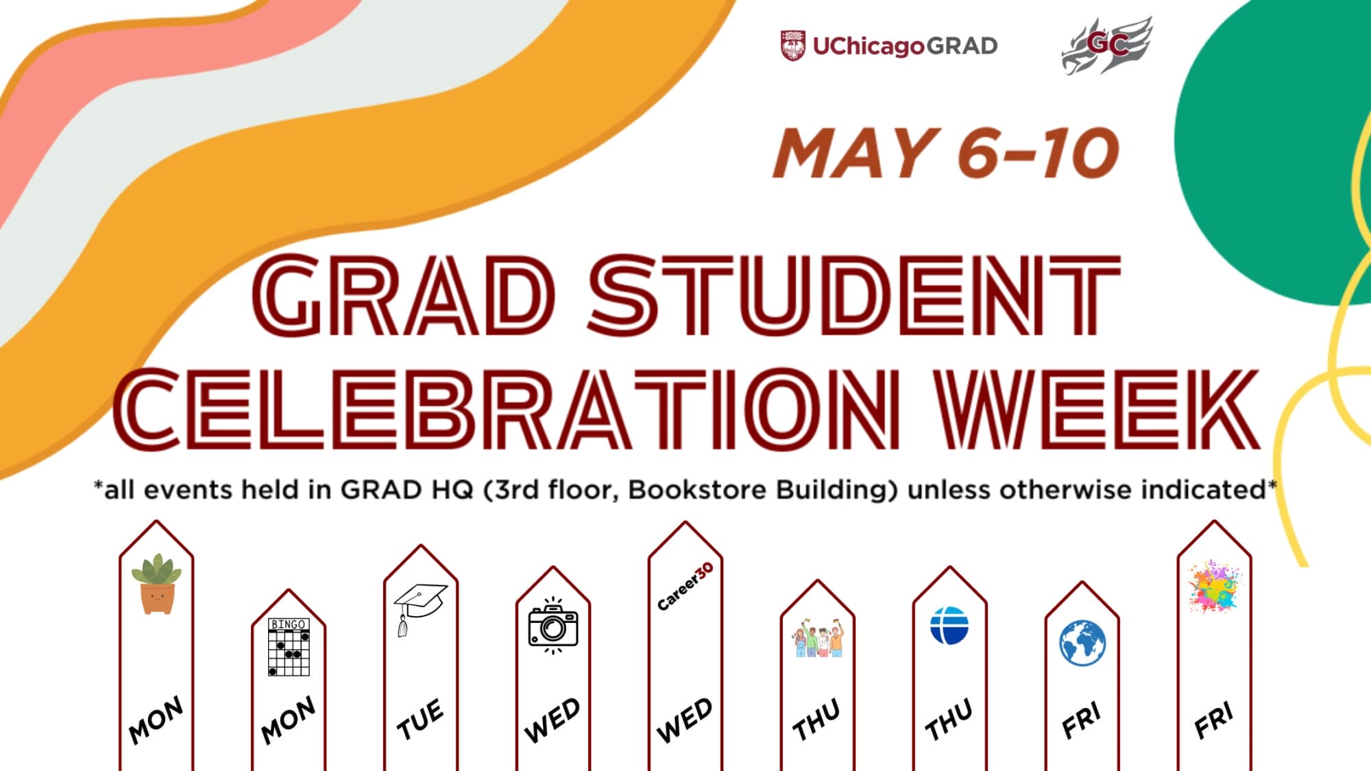 Grad Student Celebration Week Banner
