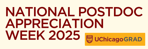 National Postdoc Appreciation Week Logo
